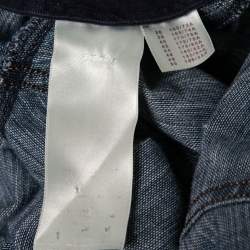 Louis Vuitton Blue Denim Straight-Fit Jeans L