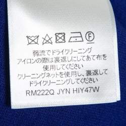 Pre Owned Louis Vuitton Blue Cotton Crewneck Short Sleeve T-Shirt XL