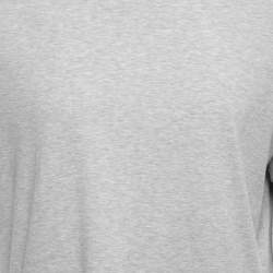 Pre Owned Louis Vuitton Grey Jersey Stripe Detail T-Shirt XL