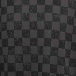 مملوكة مسبقًا Louis Vuitton Grey Damier Print Cotton Crewneck T-Shirt 2XL