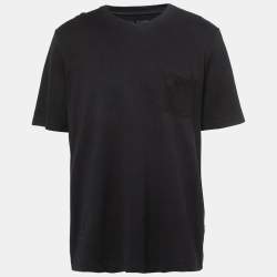 Damier Pocket Crew Neck T-shirt - Men - Ready-to-Wear