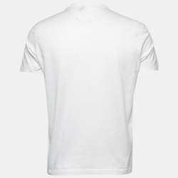 T-shirt Louis Vuitton x Supreme White size S International in Cotton -  21075910