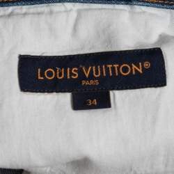 Louis Vuitton Light Blue Washed Denim Jeans L Waist 34"