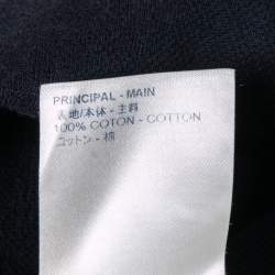 Pre Owned Louis Vuitton Monogram Cotton Crew Neck Half Sleeve T-Shirt M