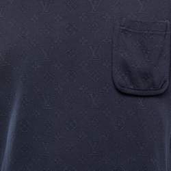 Pre Owned Louis Vuitton Monogram Cotton Crew Neck Half Sleeve T-Shirt M