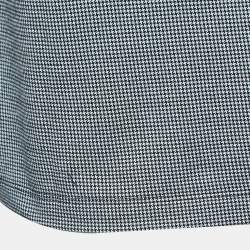 Louis Vuitton Black Patterned Cotton Crew Neck Half Sleeve T-Shirt XS