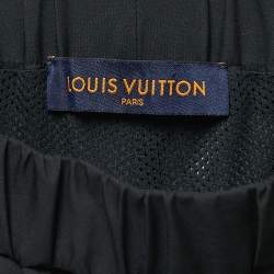 Louis Vuitton Navy Blue Nylon Jogger Pants L