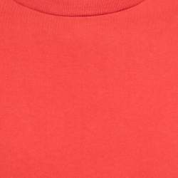 Louis Vuitton Red Cotton Inside-Out T-Shirt M