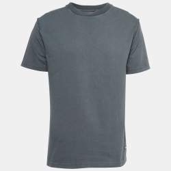 Louis Vuitton Grey Cotton Inside-Out T-Shirt M