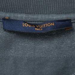 Louis Vuitton Grey Cotton Inside-Out T-Shirt M
