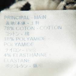 Pre Owned Louis Vuitton Black Monogram Intarsia Knit Sweatshirt M