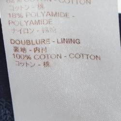 مملوكة مسبقًا Louis Vuitton Navy Blue Jersey Hoodie L