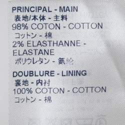 Louis Vuitton White Denim Regular Fit Jeans L/Waist 35.5"