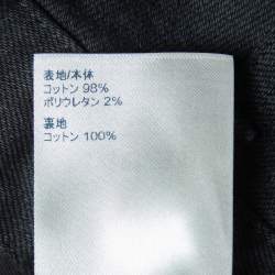 Louis Vuitton Black Cotton Regular Fit Jeans L/Waist 36"
