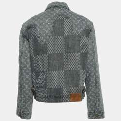 Louis Vuitton Virgil Abloh X Nigo Grey Monogram Denim Jacket L