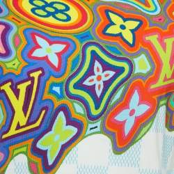 Louis Vuitton Multicolor Printed Cotton Crew Neck T-Shirt M