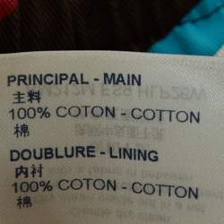 Pre Owned Louis Vuitton X NBA Brown Letter Print Cotton Shorts L