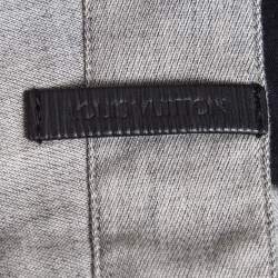 Louis Vuitton Grey Cotton Buttoned Chino Trousers M