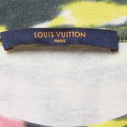 Pre Owned Louis Vuitton Multicolor Tie & Dye Cotton T-Shirt L