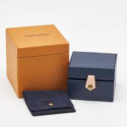 Pre Owned Louis Vuitton LV Volt Diamond 18k White Gold Large Necklace