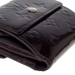 Louis Vuitton Amarante Monogram Vernis Elise Wallet