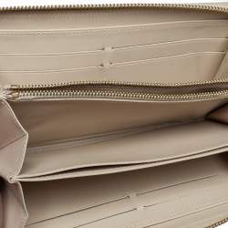 Pre Owned محفظة لوي فيتون زيبي كوريال بلانك مونوغرامية