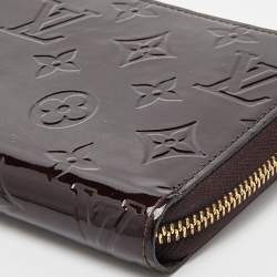 Louis Vuitton Amarante Monogram Vernis Zippy Wallet