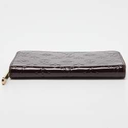 Louis Vuitton Amarante Monogram Vernis Zippy Wallet