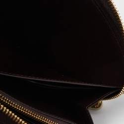 Louis Vuitton Amarante Monogram Vernis Zippy Wallet