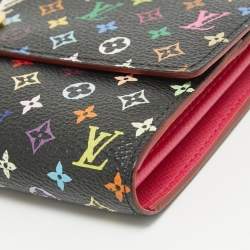 Louis Vuitton Multicolor Monogram Canvas Sarah Continental Wallet