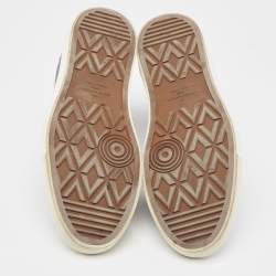 Louis Vuitton Blue Leather Tatoo High Top Sneakers Size  43