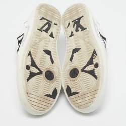 Pre Owned Louis Vuitton Multicolor Leather Charlie Sneakers Size 45
