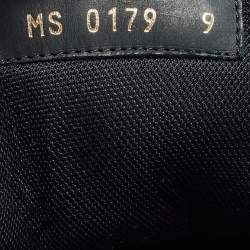 مملوكة مسبقًا Louis Vuitton Grey/Black Monogram Canvas and Leather Rivoli Sneakers Size 43