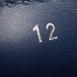 مملوكة مسبقًا Louis Vuitton Blue Suede Monte Carlo Loafers Size 46