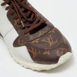 Louis Vuitton Monogram Mix Canvas Run Away Sneakers Size 43