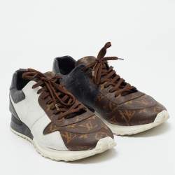 Louis Vuitton Monogram Mix Canvas Run Away Sneakers Size 43