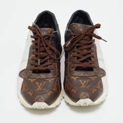 Louis Vuitton Monogram Mix Canvas Run Away Sneakers Size 43