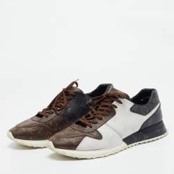 Louis Vuitton Monogram Mix Canvas Run Away Sneakers Size 43