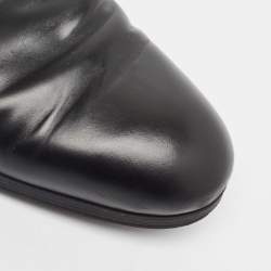 Louis Vuitton Black Leather Lace Up Oxford Size 41