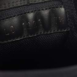 Louis Vuitton Black Suede LV Trainer Sneakers Size 41.5