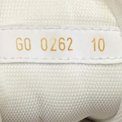 مملوكة مسبقًا Louis Vuitton White Leather LV Trainer Maxi Sneakers Size 44