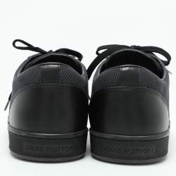 مملوكة مسبقًا Louis Vuitton Blue Damier Cobalt Neoprene and Leather Offshore Sneakers Size 41.5