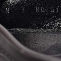 Louis Vuitton Black Leather Hockenheim Loafers Size 41