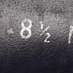 مملوكة مسبقًا Louis Vuitton Grey/Navy Blue Suede Slip On Loafers Size 42.5