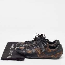 Louis Vuitton Monogram Canvas Globe Trotter Low Top Sneakers 42.5