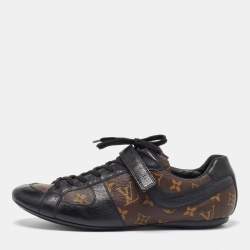 Louis Vuitton Monogram Canvas Globe Trotter Low Top Sneakers 42.5