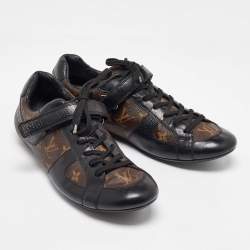 Louis Vuitton Monogram Canvas Globe Trotter Low Top Sneakers 42.5