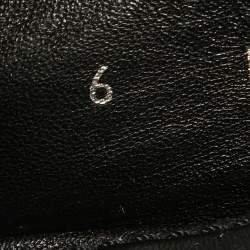 Louis Vuitton Black Leather Hockenheim Slip on Loafers Size 40