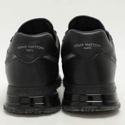 Louis Vuitton Black Monogram PVC and Leather Runaway Sneakers Size 42