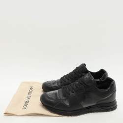 Louis Vuitton Black Monogram PVC and Leather Runaway Sneakers Size 42